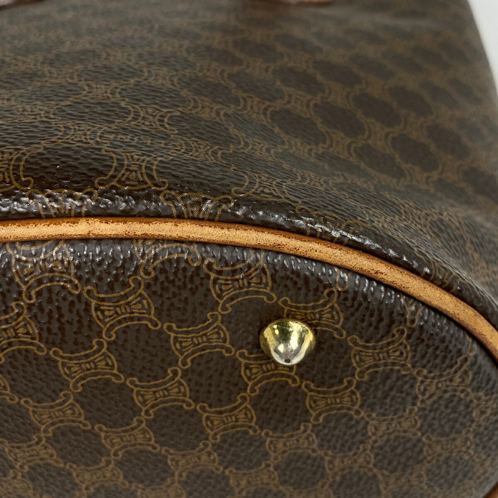 Celine Macadam Pattern Bucket Canvas Shoulder Tot… - image 2